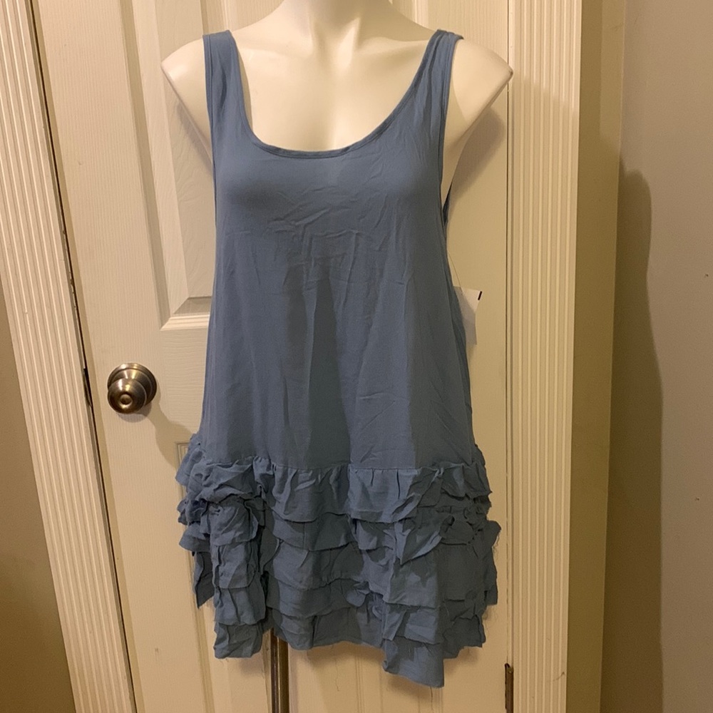 Ruffled mini dress